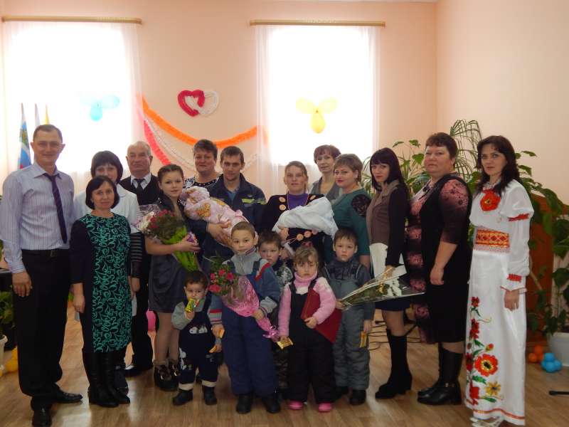 "Родившимся на Голофеевской земле" - торжественное имя наречение